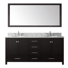Load image into Gallery viewer, Virtu USA Caroline Avenue 72&quot; Double Sink Top Vanity with Mirror- Virtuusa