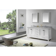 Load image into Gallery viewer, Virtu USA Caroline Avenue 72&quot; Double Sink Top Vanity with Mirrors- Virtuusa