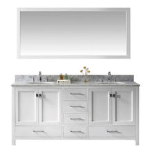 Load image into Gallery viewer, Virtu USA Caroline Avenue 72&quot; Double Sink Top Vanity with Mirror- Virtuusa