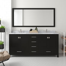 Load image into Gallery viewer, Virtu USA Caroline Avenue 72&quot; Double Sink Top Vanity with Mirror- Virtuusa