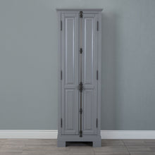 Load image into Gallery viewer, Water Creation Greenwich Collection Linen Cabinet In Cashmere Grey- Water Creation