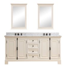 Load image into Gallery viewer, Water Creation 60 Inch Grey Double Sink Bathroom Vanity With Matching Framed Mirrors From The Greenwich Collection- Water Creation