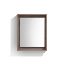 Load image into Gallery viewer, Bosco 24&quot; Framed Mirror With Shelve - Vanity Grace Store - Kubebath