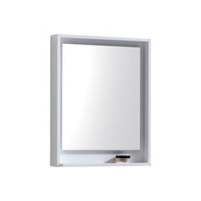 Load image into Gallery viewer, Bosco 24&quot; Framed Mirror With Shelve - Vanity Grace Store - Kubebath