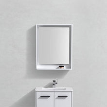 Load image into Gallery viewer, Bosco 24&quot; Framed Mirror With Shelve - Vanity Grace Store - Kubebath