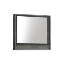 Load image into Gallery viewer, Kubebath Bosco 30&quot; Framed Mirror With Shelve- Kubebath