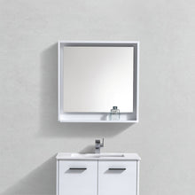 Load image into Gallery viewer, Bosco 30&quot; Framed Mirror With Shelve - Vanity Grace Store - Kubebath