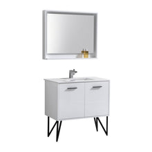 Load image into Gallery viewer, Bosco 36&quot; Modern Bathroom Vanity w/ Quartz Countertop and Matching Mirror - Vanity Grace Store