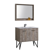 Load image into Gallery viewer, Bosco 36&quot; Modern Bathroom Vanity w/ Quartz Countertop and Matching Mirror - Vanity Grace Store