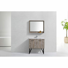 Load image into Gallery viewer, Bosco 36&quot; Modern Bathroom Vanity w/ Quartz Countertop and Matching Mirror - Vanity Grace Store