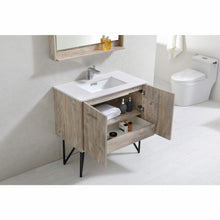 Load image into Gallery viewer, Bosco 36&quot; Modern Bathroom Vanity w/ Quartz Countertop and Matching Mirror - Vanity Grace Store