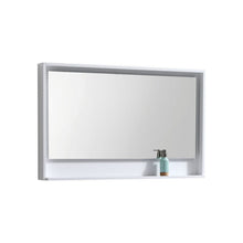 Load image into Gallery viewer, Bosco 48&quot; Framed Mirror With Shelve - Vanity Grace Store - Kubebath