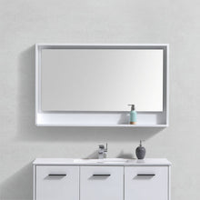 Load image into Gallery viewer, Bosco 48&quot; Framed Mirror With Shelve - Vanity Grace Store - Kubebath