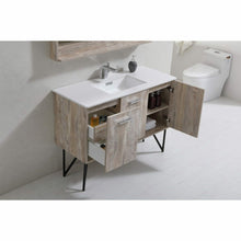 Load image into Gallery viewer, Bosco 48&quot; Modern Bathroom Vanity w/ Quartz Countertop and Matching Mirror - Vanity Grace Store