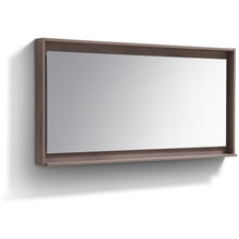 Load image into Gallery viewer, Kube BathBosco 60&quot; Framed Mirror With Shelve - Vanity Grace Store - Kubebath
