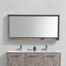 Load image into Gallery viewer, Kube BathBosco 60&quot; Framed Mirror With Shelve - Vanity Grace Store - Kubebath