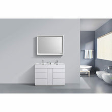 Load image into Gallery viewer, Milano 48&quot; Double Sink Modern Bathroom Vanity - Vanity Grace Store