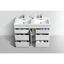 Load image into Gallery viewer, Milano 48&quot; Double Sink Modern Bathroom Vanity - Vanity Grace Store