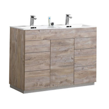 Load image into Gallery viewer, Milano 48&quot; Double Sink Modern Bathroom Vanity - Vanity Grace Store