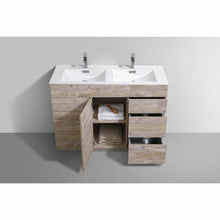 Load image into Gallery viewer, Milano 48&quot; Double Sink Modern Bathroom Vanity - Vanity Grace Store