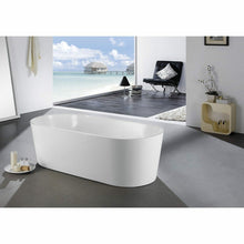 Load image into Gallery viewer, Kube Ovale 67&#39;&#39; White Free Standing Bathtub - Vanity Grace Store - Kubebath