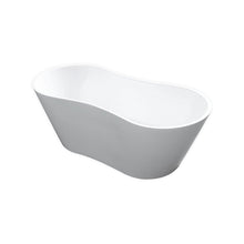 Load image into Gallery viewer, Kube Onde 67&#39;&#39; White Free Standing Bathtub - Vanity Grace Store - Kubebath