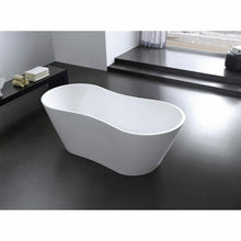 Load image into Gallery viewer, Kube Onde 67&#39;&#39; White Free Standing Bathtub - Vanity Grace Store - Kubebath
