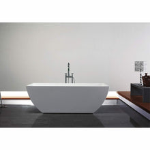 Load image into Gallery viewer, Kube Contemporanea White Free Standing Bathtub - Vanity Grace Store - Kubebath
