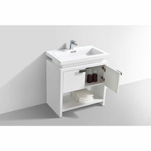 Load image into Gallery viewer, Levi 32&quot; Modern Bathroom Vanity w/ Cubby Hole - Vanity Grace Store