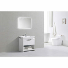 Load image into Gallery viewer, Levi 32&quot; Modern Bathroom Vanity w/ Cubby Hole - Vanity Grace Store
