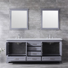 Load image into Gallery viewer, Lexora Lexora Jacques 30&quot; White Single Vanity, White Quartz Top, White Square Sink and no Mirror- Lexora