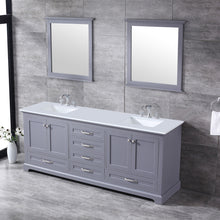 Load image into Gallery viewer, Lexora Lexora Jacques 30&quot; White Single Vanity, White Quartz Top, White Square Sink and no Mirror- Lexora