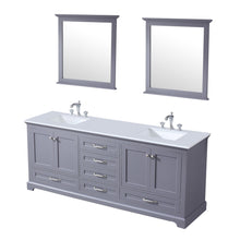 Load image into Gallery viewer, Lexora Lexora Jacques 30&quot; White Single Vanity, White Quartz Top, White Square Sink and no Mirror- Lexora