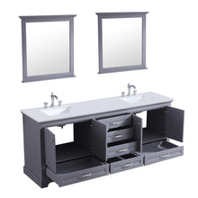 Load image into Gallery viewer, Lexora Lexora Jacques 30&quot; White Single Vanity, White Quartz Top, White Square Sink and no Mirror- Lexora