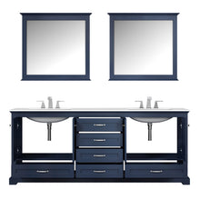Load image into Gallery viewer, Lexora Lexora Jacques 30&quot; Dark Grey Single Vanity, White Quartz Top, White Square Sink and no Mirror- Lexora
