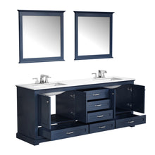 Load image into Gallery viewer, Lexora Lexora Jacques 30&quot; Dark Grey Single Vanity, White Quartz Top, White Square Sink and no Mirror- Lexora