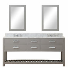 Load image into Gallery viewer, Water Creation 72 Inch Espresso Double Sink Bathroom Vanity With Faucet From The Madalyn Collection- Water Creation