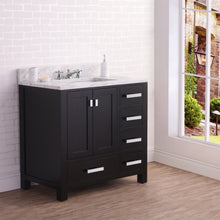 Load image into Gallery viewer, Water Creation 36 Inch Wide Dark Espresso Single Sink Bathroom Vanity From The Madison Collection- Water Creation