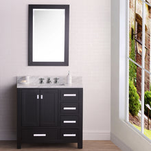 Load image into Gallery viewer, Water Creation 36 Inch Wide Cashmere Grey Single Sink Bathroom Vanity From The Madison Collection- Water Creation
