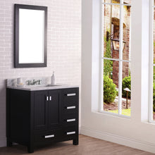 Load image into Gallery viewer, Water Creation 36 Inch Wide Cashmere Grey Single Sink Bathroom Vanity From The Madison Collection- Water Creation