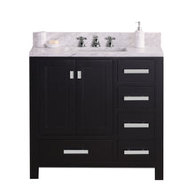 Load image into Gallery viewer, Water Creation 36 Inch Wide Dark Espresso Single Sink Bathroom Vanity From The Madison Collection- Water Creation