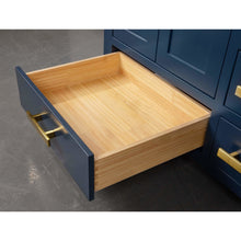 Load image into Gallery viewer, Water Creation Madison 36-Inch Single Sink Carrara White Marble Vanity In Monarch Blue- Water Creation