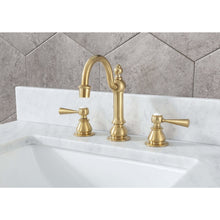 Load image into Gallery viewer, Water Creation Madison 36-Inch Single Sink Carrara White Marble Vanity In Monarch Blue- Water Creation