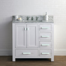 Load image into Gallery viewer, Water Creation 36 Inch Wide Pure White Single Sink Bathroom Vanity From The Madison Collection- Water Creation