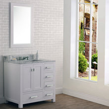 Load image into Gallery viewer, Water Creation 36 Inch Wide Dark Espresso Single Sink Bathroom Vanity With Matching Mirror And Faucet(s) From The Madison Collection- Water Creation