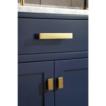 Load image into Gallery viewer, Water Creation Madison 72-Inch Double Sink Carrara White Marble Vanity In Monarch Blue  With F2-0012-06-TL Lavatory Faucet(s)- Water Creation