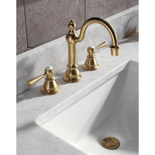 Load image into Gallery viewer, Water Creation Madison 72-Inch Double Sink Carrara White Marble Vanity In Monarch Blue With Matching Mirror(s) and F2-0012-06-TL Lavatory Faucet(s)- Water Creation