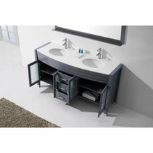 Load image into Gallery viewer, Bradford 60&quot; Double Sink Vanity with Faucet and Mirrors - Vanity Grace Store - Virtuusa