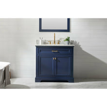 Load image into Gallery viewer, Milano 36&quot; Single Vanity - Blue- Design Element Bath Kitchen