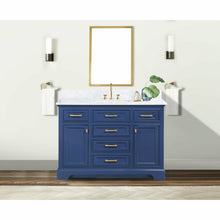 Load image into Gallery viewer, Milano 48&quot; Single Sink Vanity - Blue- Design Element Bath Kitchen